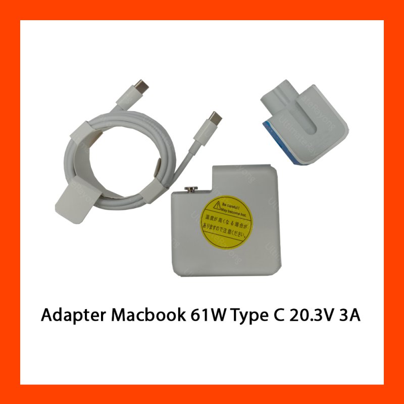 Adapter Macbook 61W  Type C 20.3V 3A  With BOX