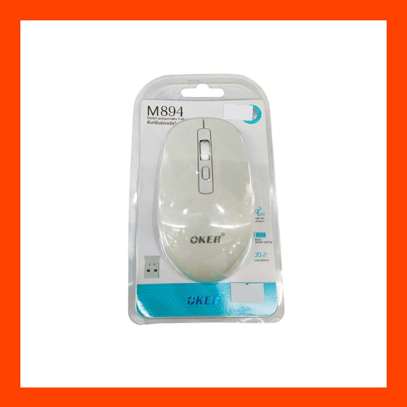 Mouse OKER M894 (White)