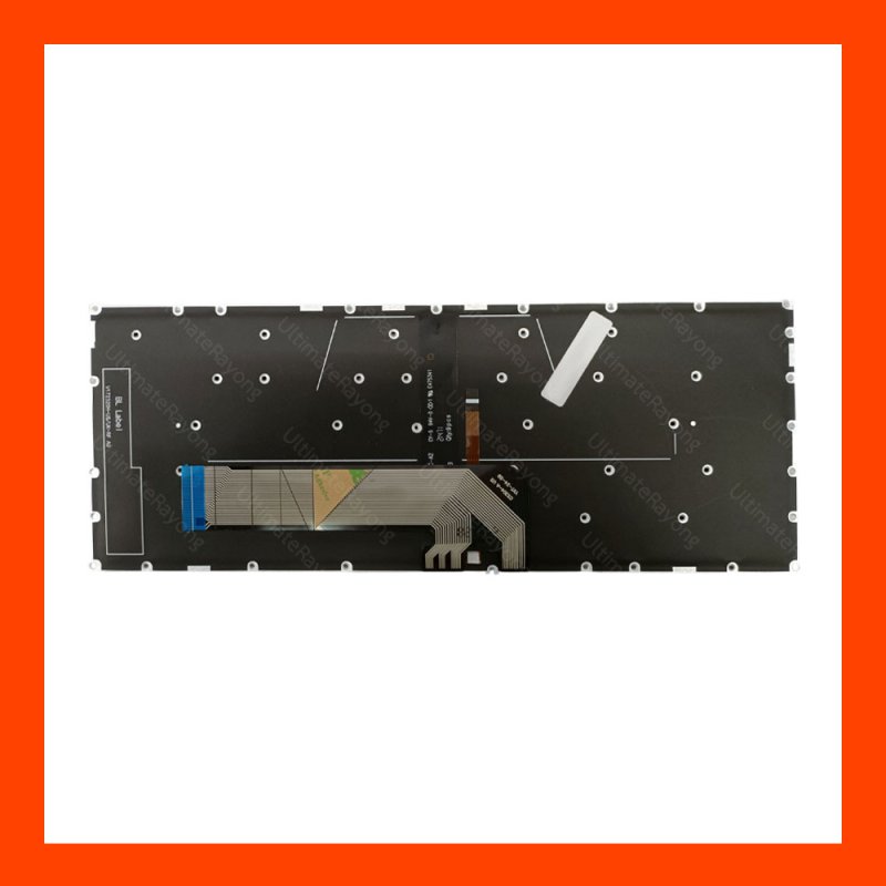 Keyboard Lenovo (Gray)(LED)Yoga530-14IKB,V14-G2,530-14ARR,530S-14IKB,530-14ISK