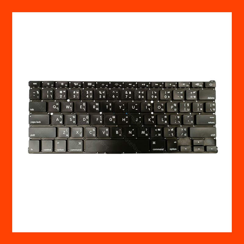 Keyboard Macbook Air 13 inch A1466 (Mid2012-Early2015) Black TH