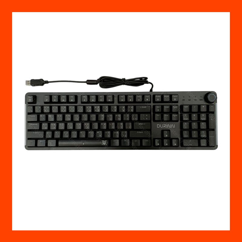 Keyboard NUBWO-X DURINN X800 BLACK BLUE-SWITCH