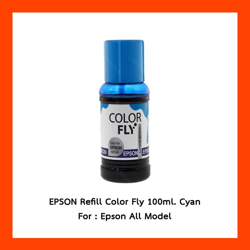 EPSON Refill Color Fly 100Ml. Cyan
