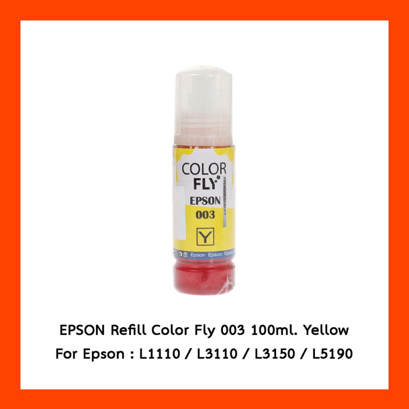 EPSON Refill Color Fly 003 100Ml. Yellow
