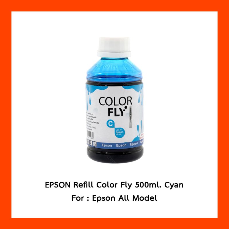 EPSON Refill Color Fly 500ml. Cyan