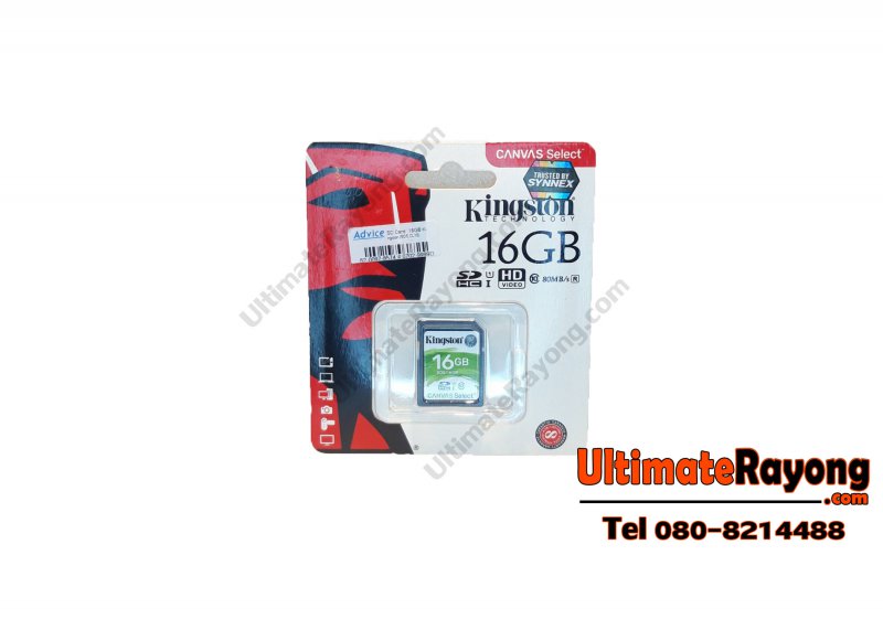 SD Card Kingston SDS CL10 16GB