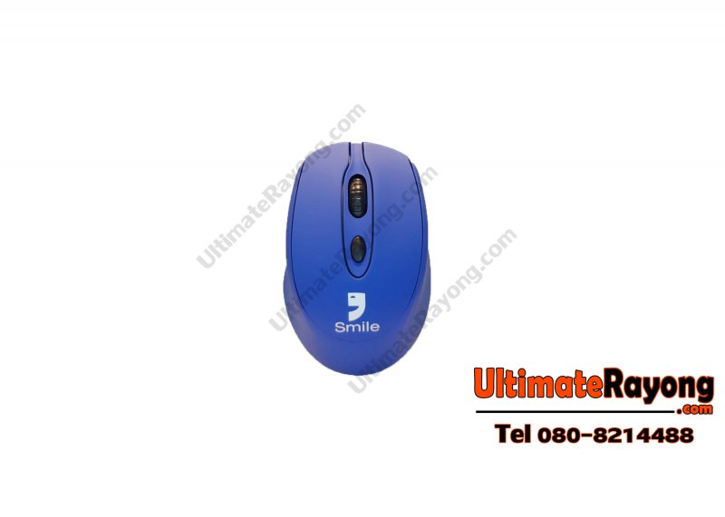 Wireless Optical Mouse USB SMILE WM-6445 Blue