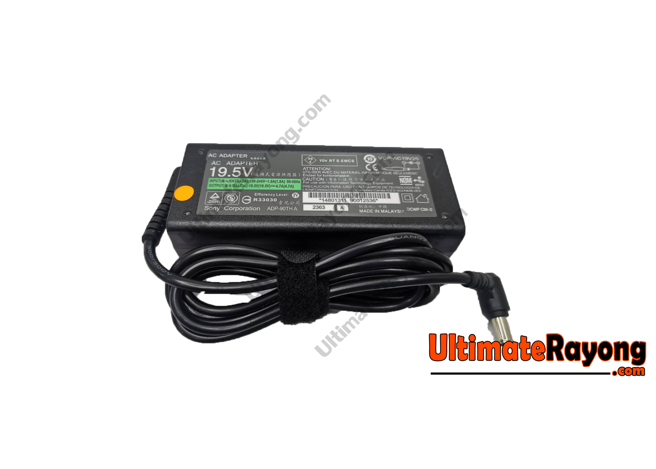 Adapter Sony 19.5V 4.70A 90W (6.5*4.4 with pin) ORG