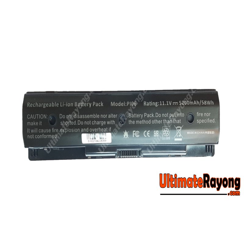 Battery HP PI06 Pavilion14-E021TX,14-E022TX,15-E, 17-E(HSTNN-LB4N) ENVY 14,15,17,(OEM)