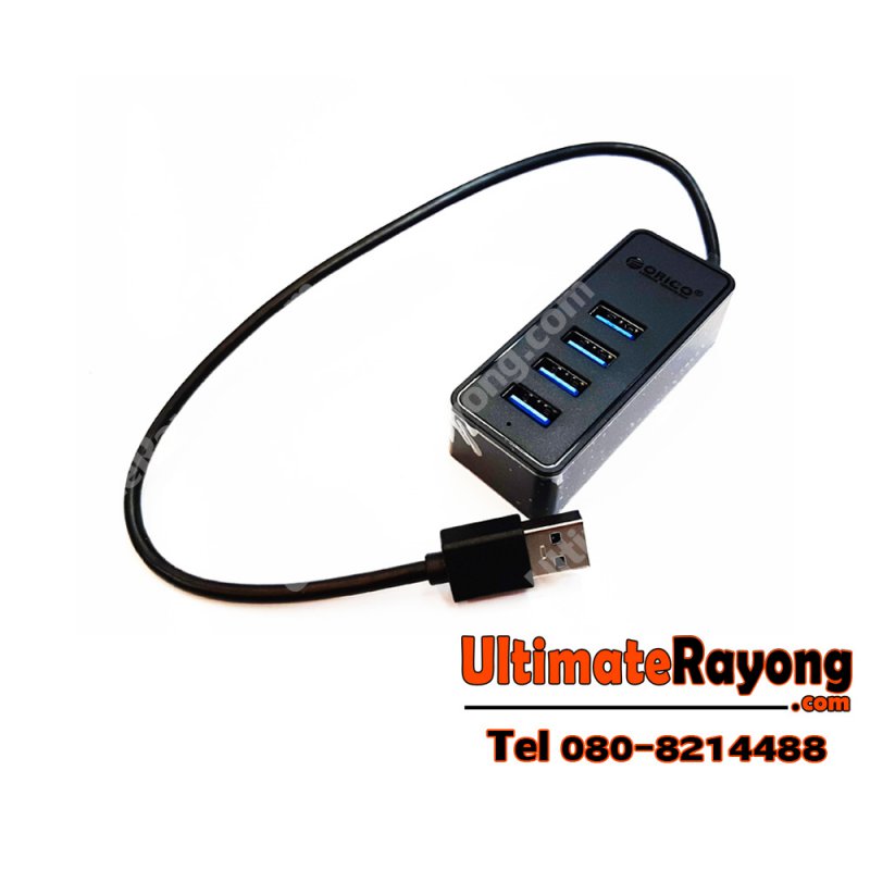 4 Port USB HUB v3.0 ORICO W5PU3 (Black)