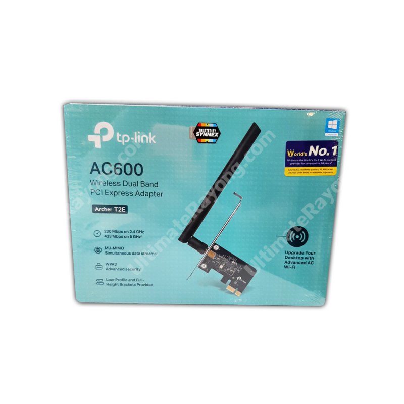 Wireless PCIe Adapter TP-LINK (Archer T2E) AC600 Dual Band