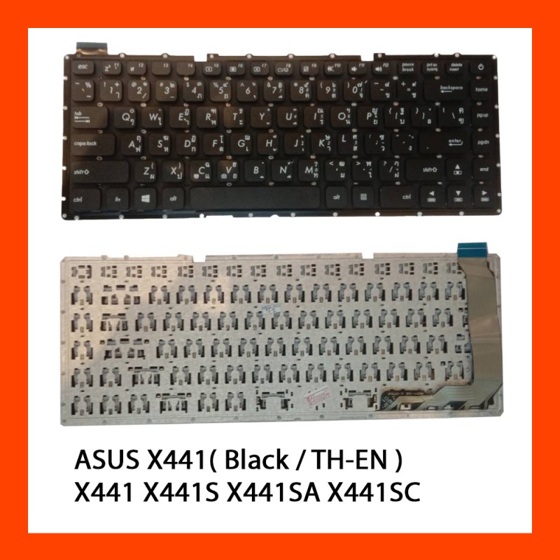 Keyboard ASUS X441 X441S Black TH