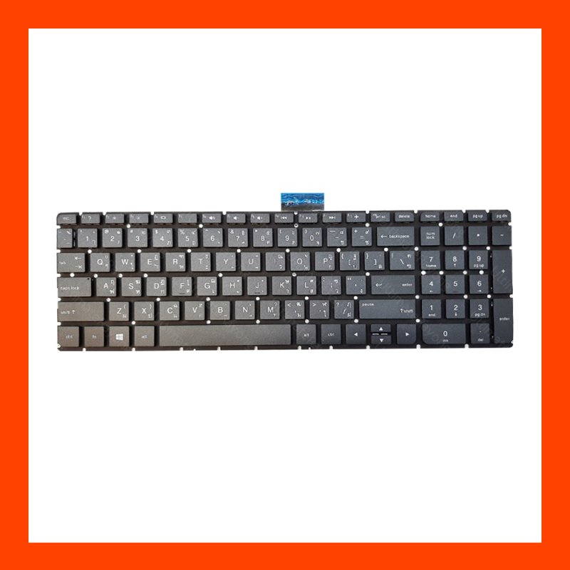 Keyboard HP 15-AB Series Black TH
