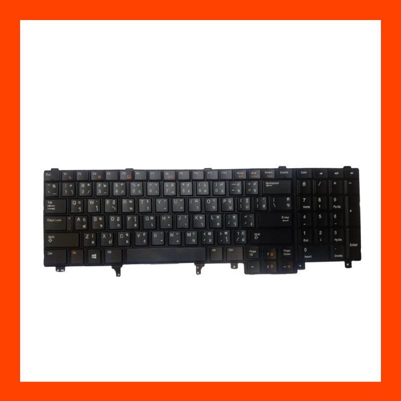 Keyboard Dell Latitude E6520 E6530 TH