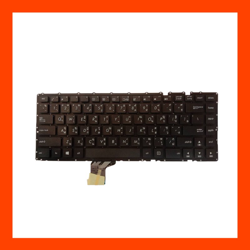 Keyboard Asus K401L  คีย์บอร์ โน๊ตบุ๊ค TH