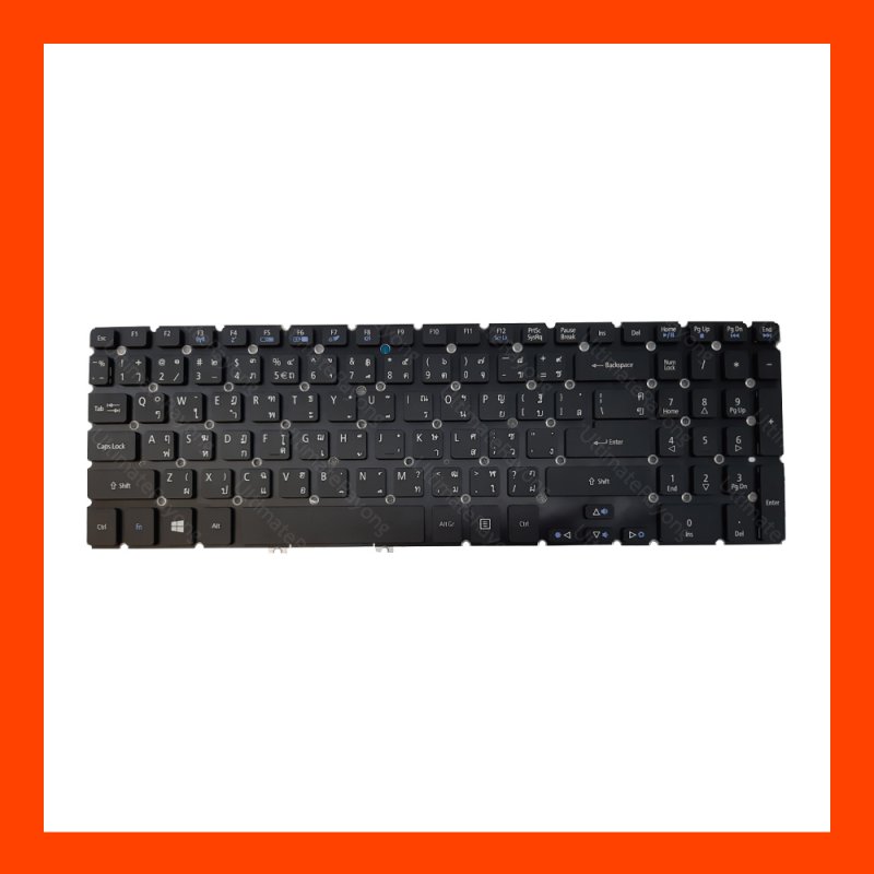 Keyboard Acer Aspire V5-531 Black TH  คีบอร์ดโน๊ตบุ๊ค แป้นไทย