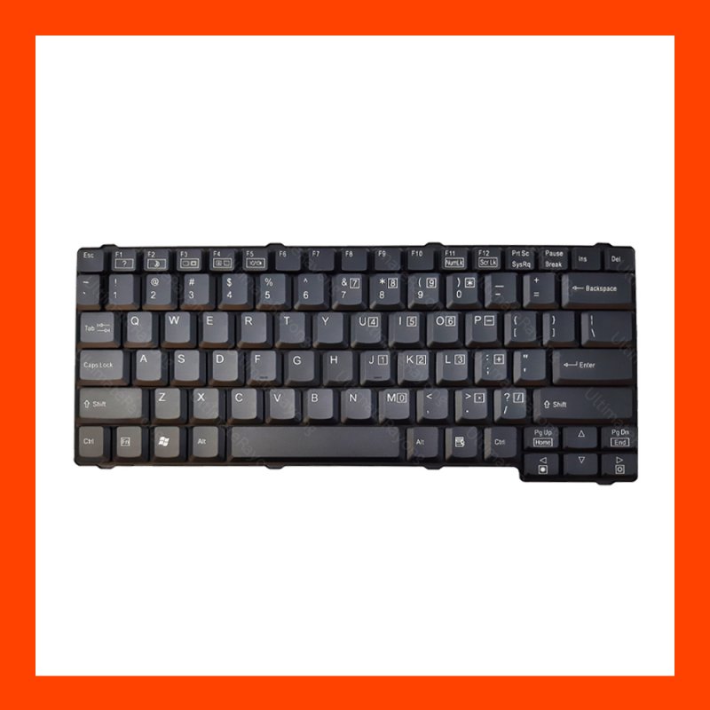 Keyboard Acer Aspire 1500 Black US แป้นอังกฤษ ฟรีสติกเกอร์ ไทย-อังกฤษ