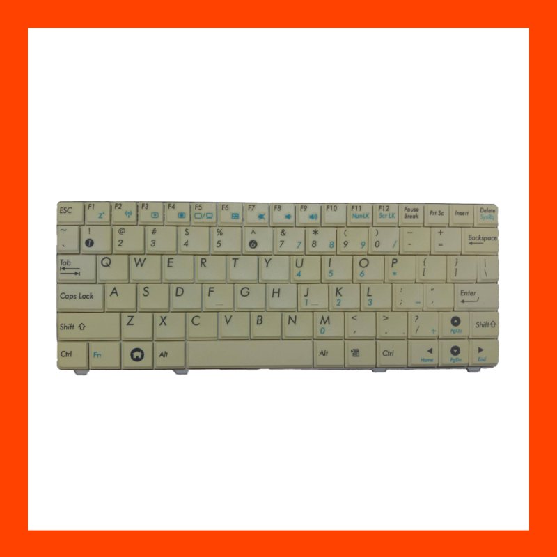 Keyboard Asus EEE PC T91 White US 