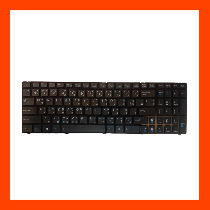 Keyboard Asus G60 K52 K55 N60 Black TH 