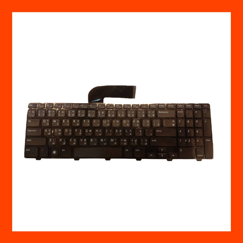 Keyboard Dell Inspiron 15R N5110 Black TH 