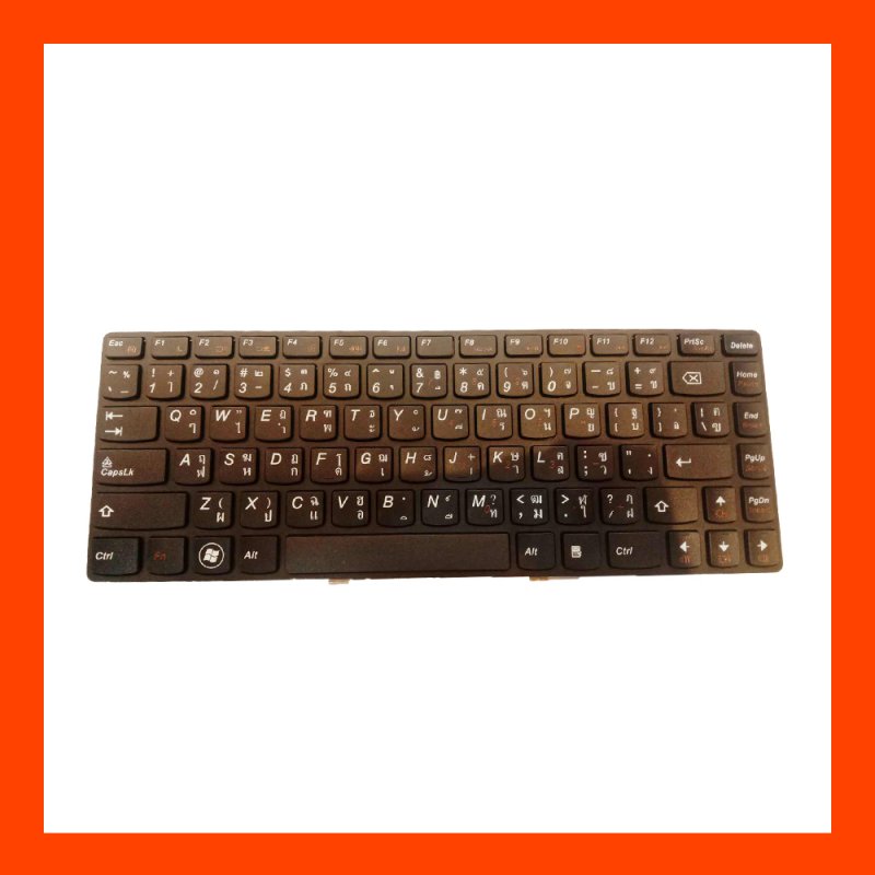Keyboard Lenovo Ideapad G470 Black TH 