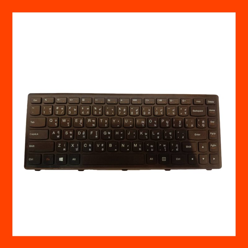 Keyboard Lenovo IdeaPad G400s Black TH (With Frame) 