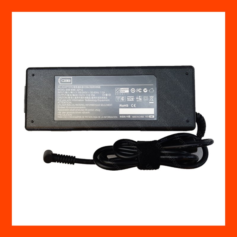 Adapter HP 19.5V-6.15A : 120W (4.5*3.0*12 mm with pin)