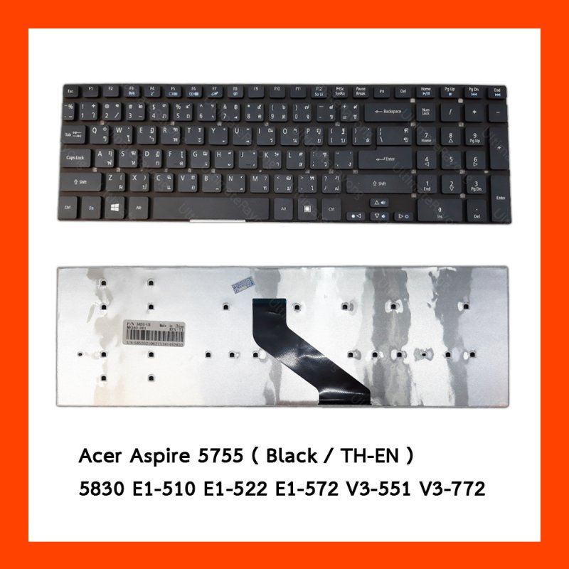 Keyboard Acer Aspire 5755 Black TH 