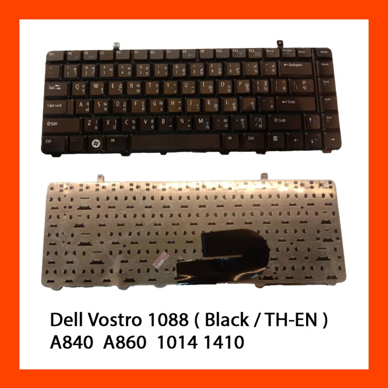 Keyboard Dell Vostro 1088 A840 Series Black TH 