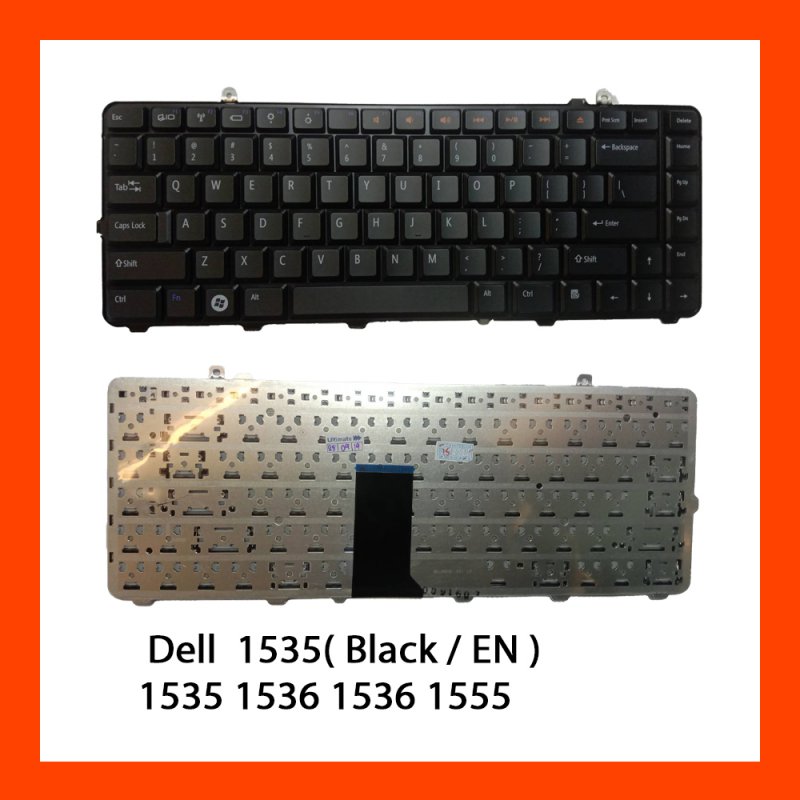 Keyboard Dell Studio 1535 1536 Series Black US 