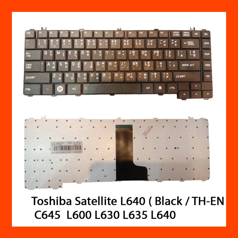 Keyboard Toshiba Satellite L640 Black TH 
