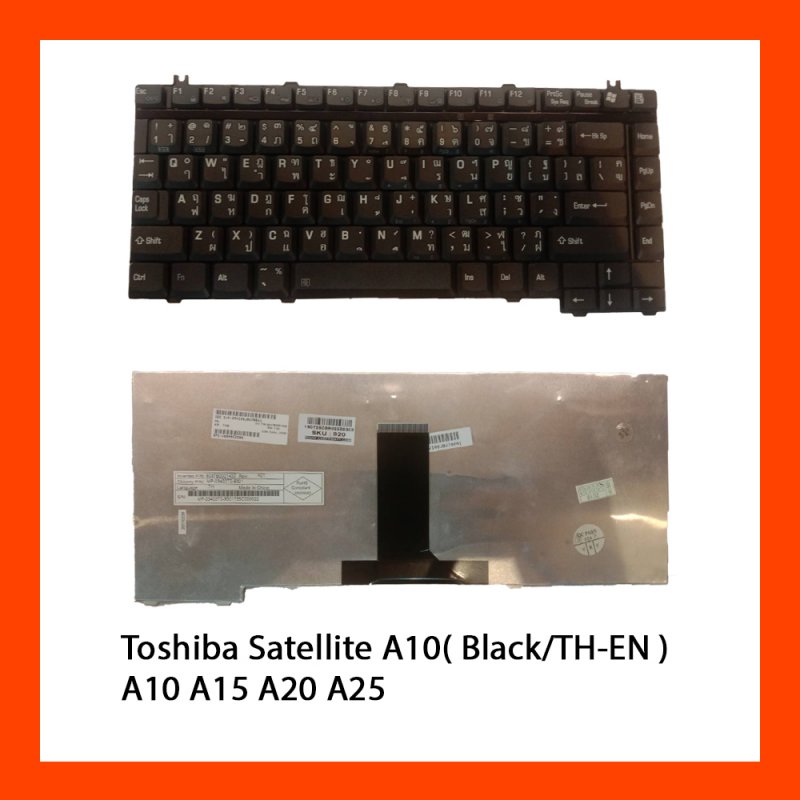 Keyboard Toshiba Satellite A10 Black TH 