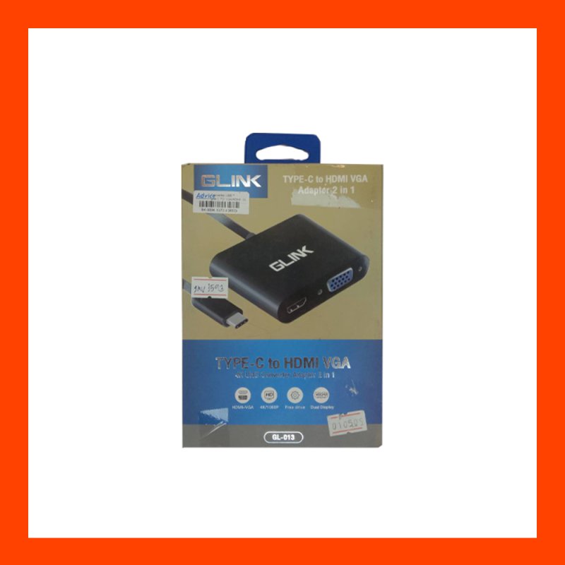 Type-C To VGA,HDMI Glink GL-013