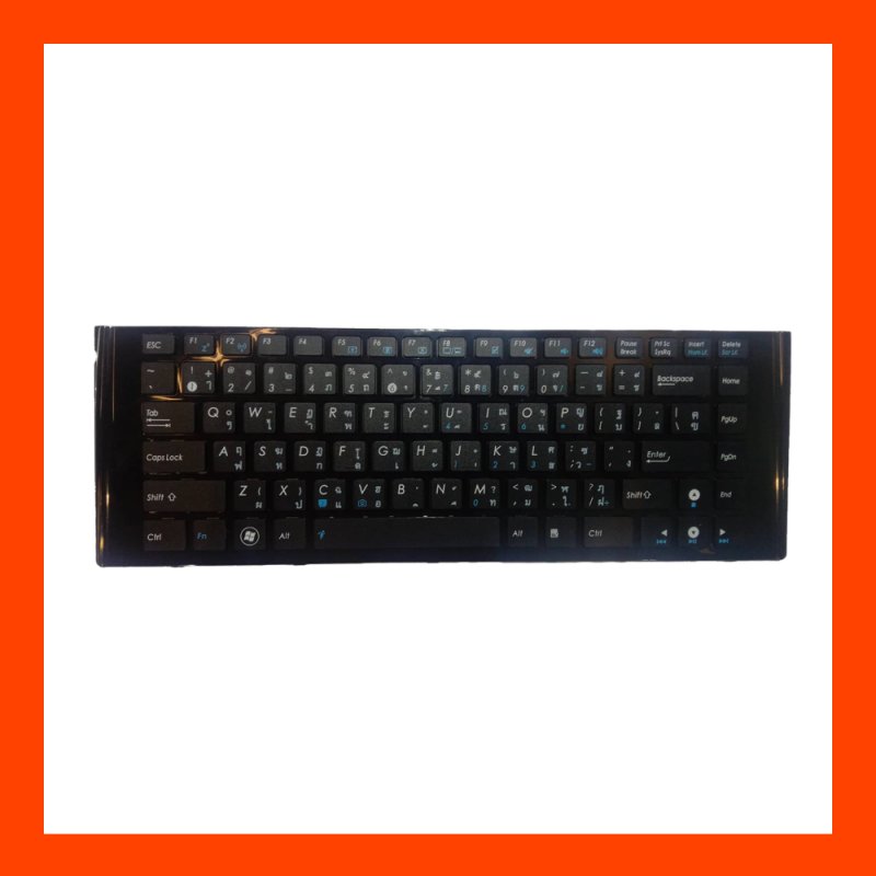 Keyboard ASUS X42DE X42J (น๊อต6ตัว) Black