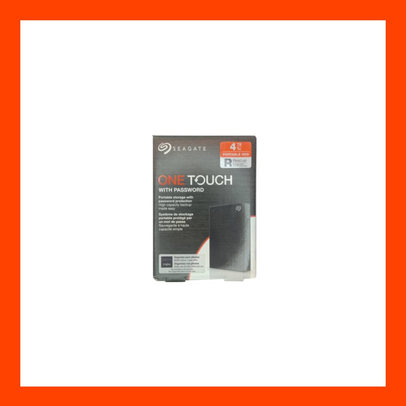 4 TB Ext HDD 2.5'' SEAGATE ONE TOUCH WITH PASSWORD