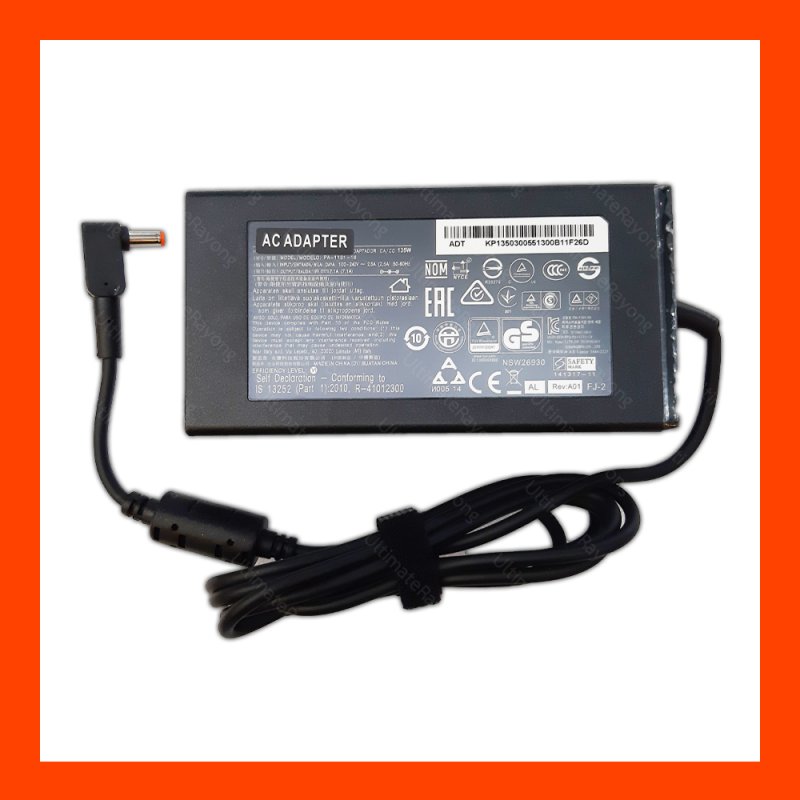 Adapter Acer 19V 7.1A 135W (5.5x2.5)slim ORG