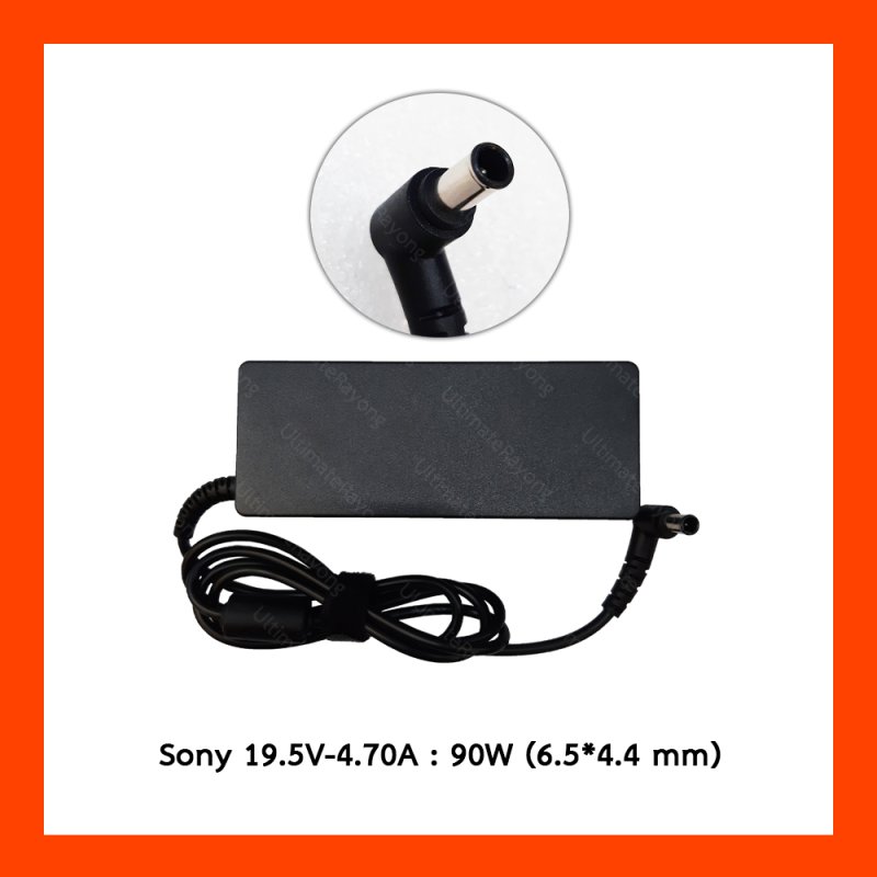 Adapter Sony 19.5V-4.70A : 90W (6.5*4.4*10 mm with pin)