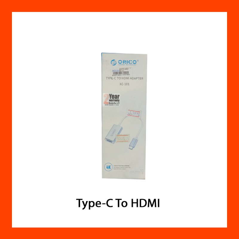 Type-C To HDMI Adapter Orico XC-101