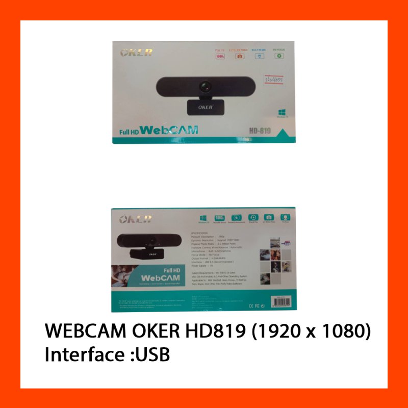 WEBCAM OKER HD819