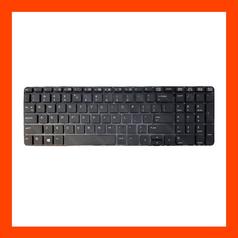 Keyboard HP ProBook 450-G0 Black US แป้นอังกฤษ ฟรีสติกเกอร์ ไทย-อังกฤษ