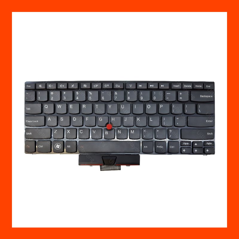 Keyboard Lenovo Thinkpad Edge E325 Black US (Big Enter) แป้นอังกฤษ ฟรีสติกเกอร์ ไทย-อังกฤษ