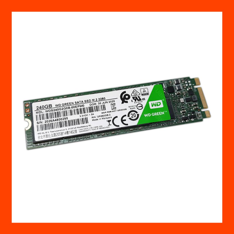 SSD M.2 SATA WD Green 240GB