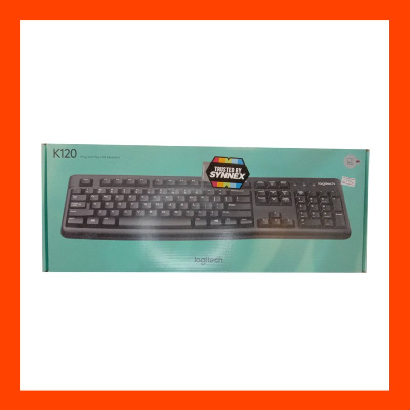 USB Keyboard LOGITECH (K120) Black