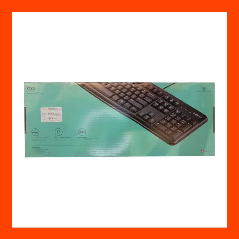 USB Keyboard LOGITECH (K120) Black