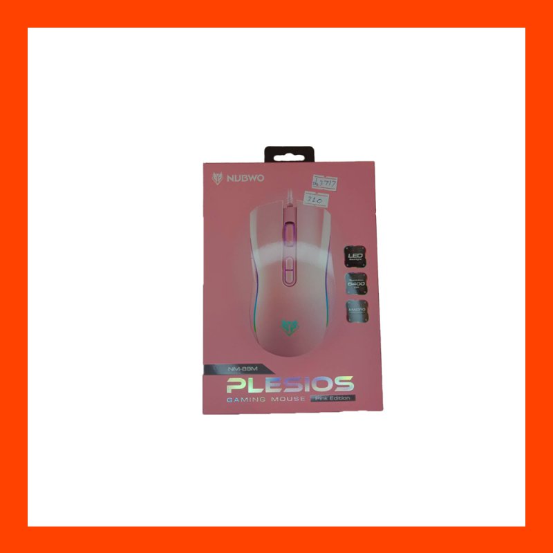 Wireless Optical Mouse NUBWO NM-89 Pink