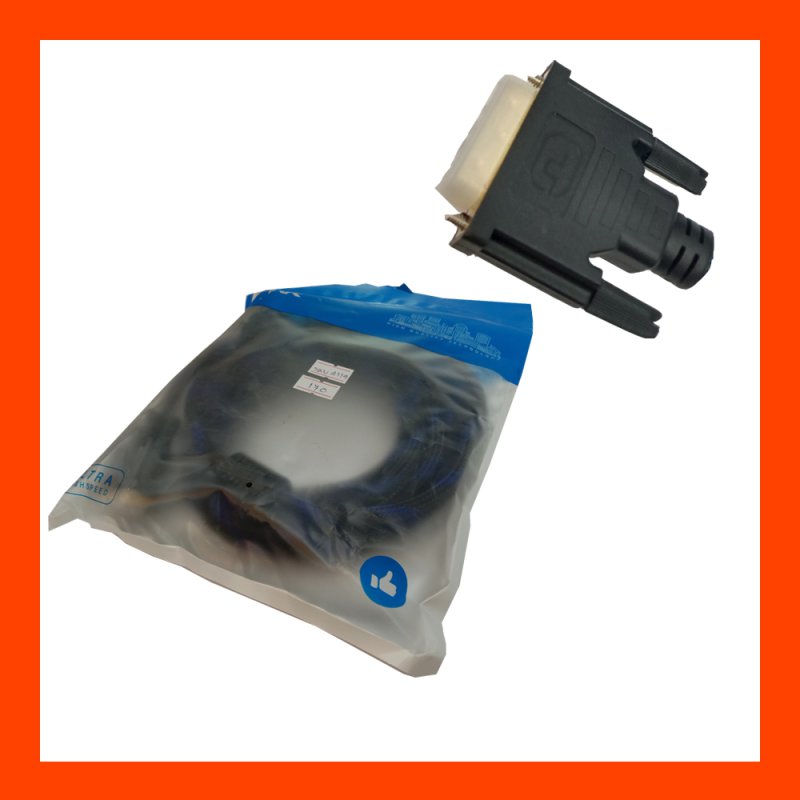 Cable Display DVI TO DVI 24+1 M/M (5M) สายถัก Glink