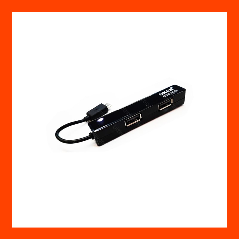 4 Port USB HUB v2.0 OKER H418 (Black)