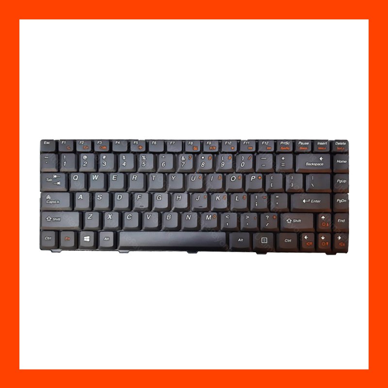 Keyboard Lenovo B450 Black EN ฟรี สติกเกอร์ ไทย-อังกฤษ