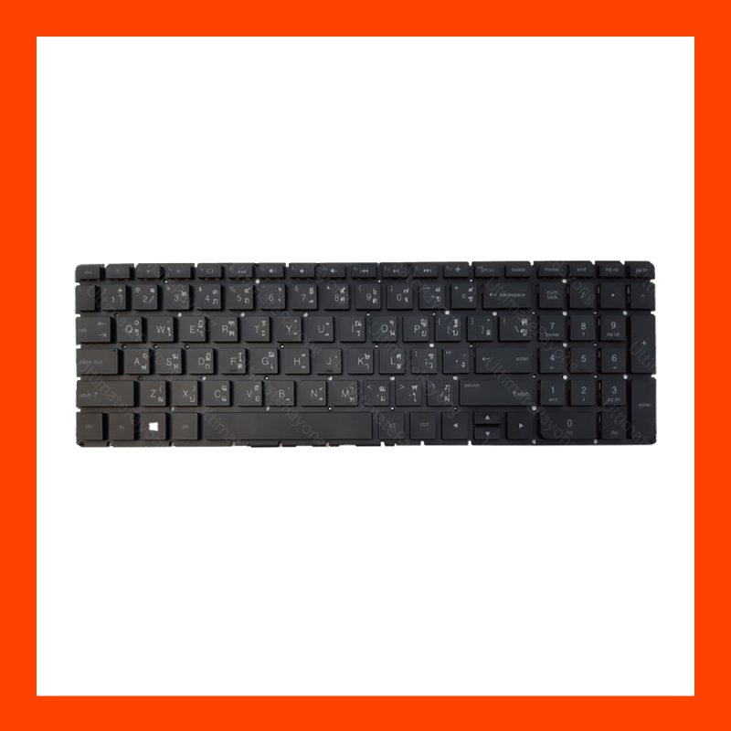 Keyboard HP 15-AB Series LED Black TH