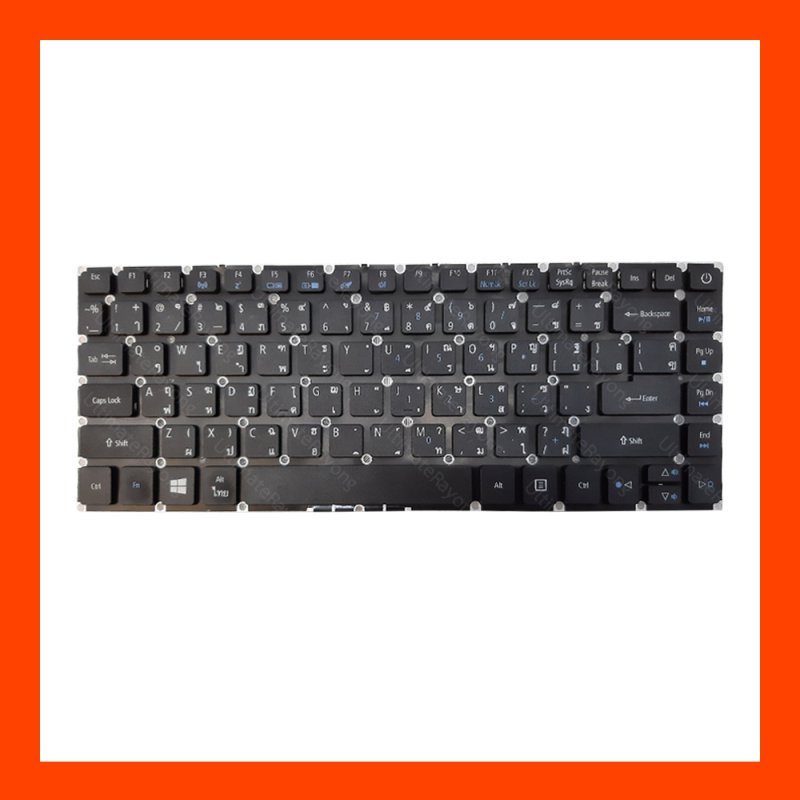 Keyboard Acer Aspire E5-432G Black TH คีบอร์ดโน๊ตบุ๊ค