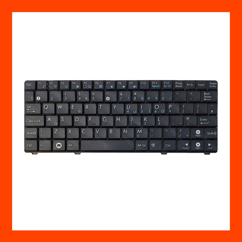 Keyboard Asus EEE PC T91 Black EN แป้นอังกฤษ ฟรีสติกเกอร์ ไทย-อังกฤษ